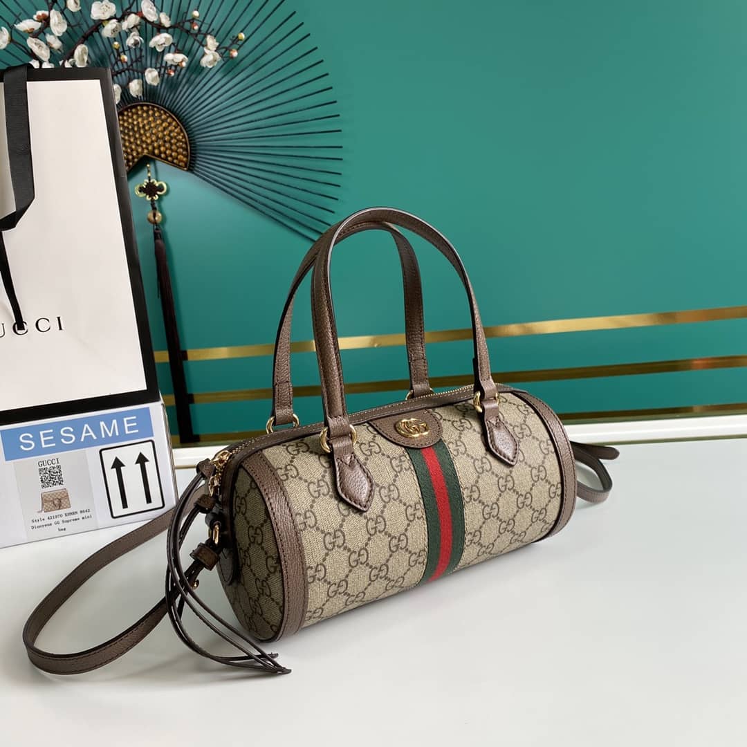 Gucci Ophidia GG Small Boston Bag Replica 602577