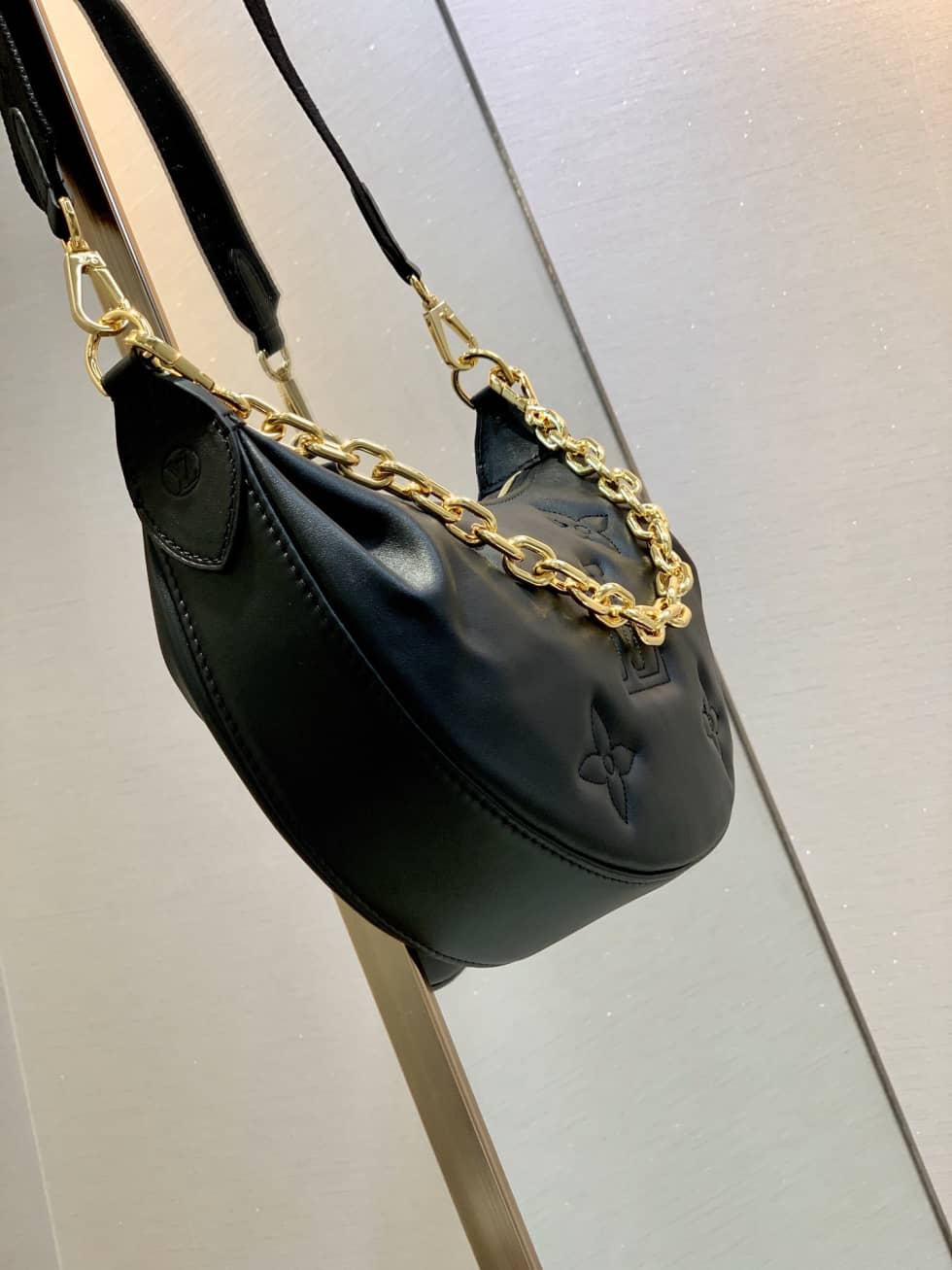 Louis Vuitton Over The Moon Bubblegram Black M59799 Replica Hobo