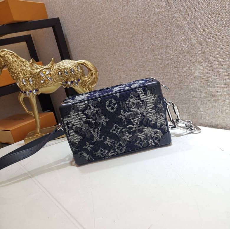 Louis Vuitton Mini Soft Trunk Monogram Tapestry Canvas Replica Bag M80033