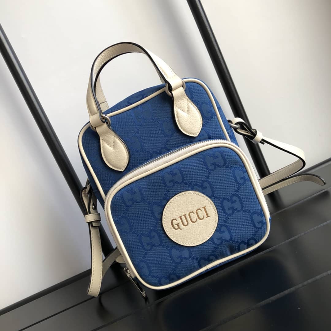 Gucci Off The Grid Crossbody Bag Replica Blue 625850