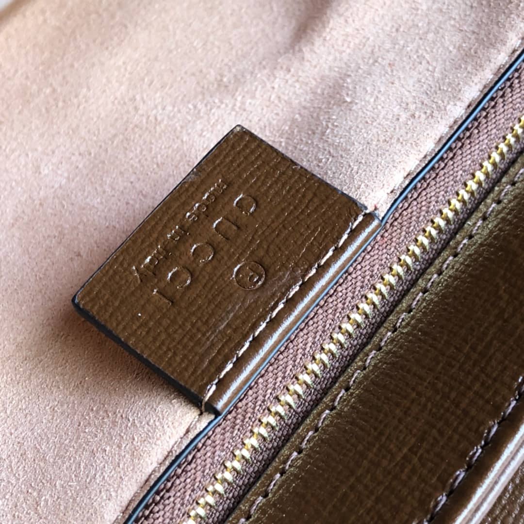 Gucci Horsebit 1955 Shoulder Bag Replica Brown 602204