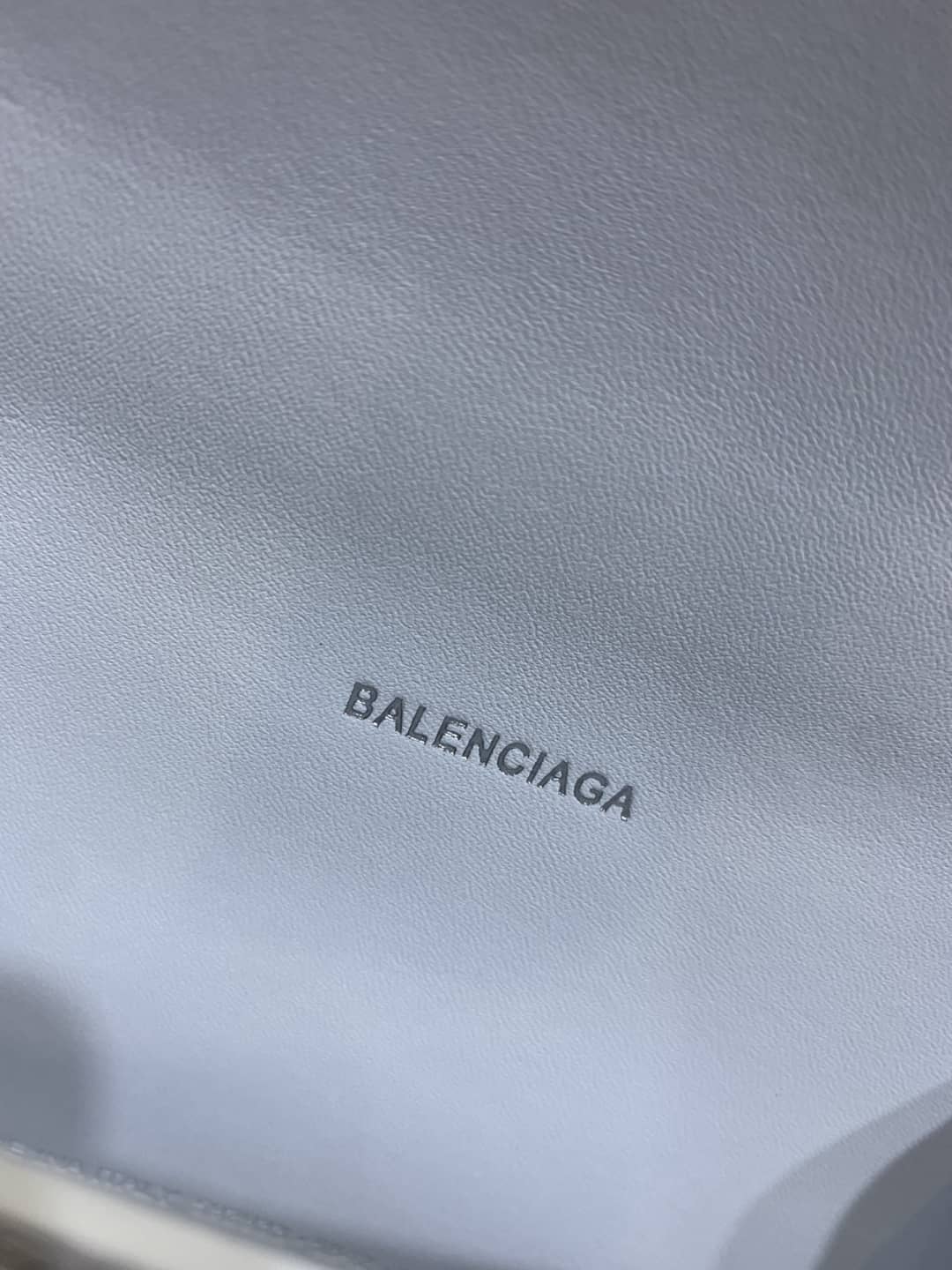 Balenciaga Hourglass Leather Top Handle Replica Bag