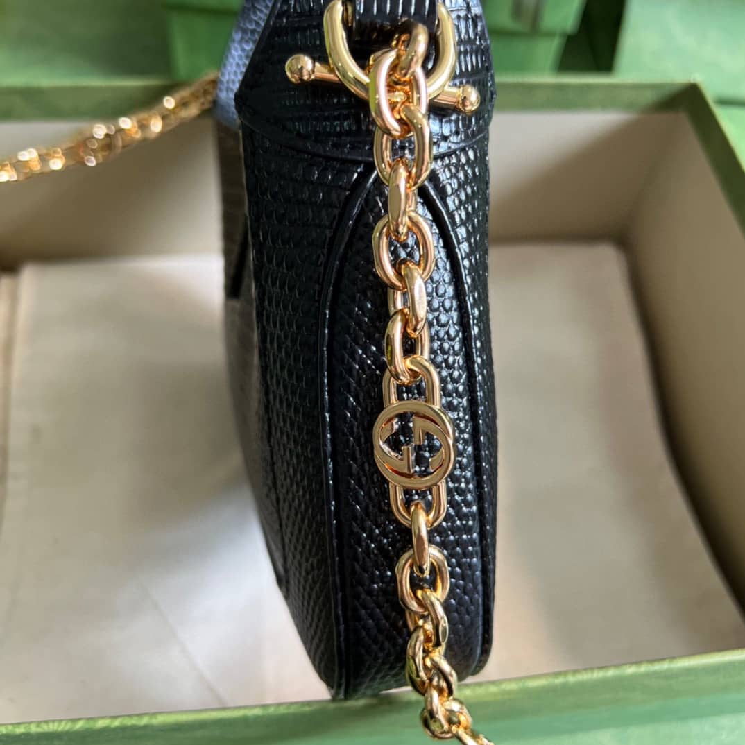 Gucci Jackie 1961 Mini Shoulder Bag Black 675799 Replica