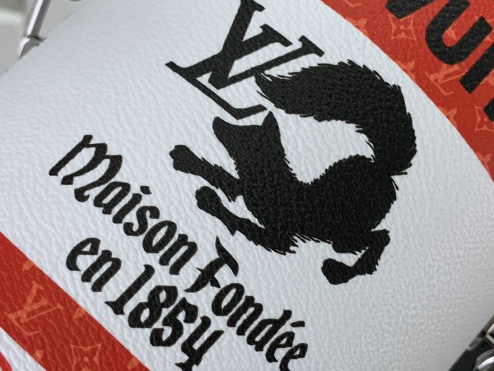 Louis Vuitton Paint Can Small Red M81595 Replica Bucket Bag