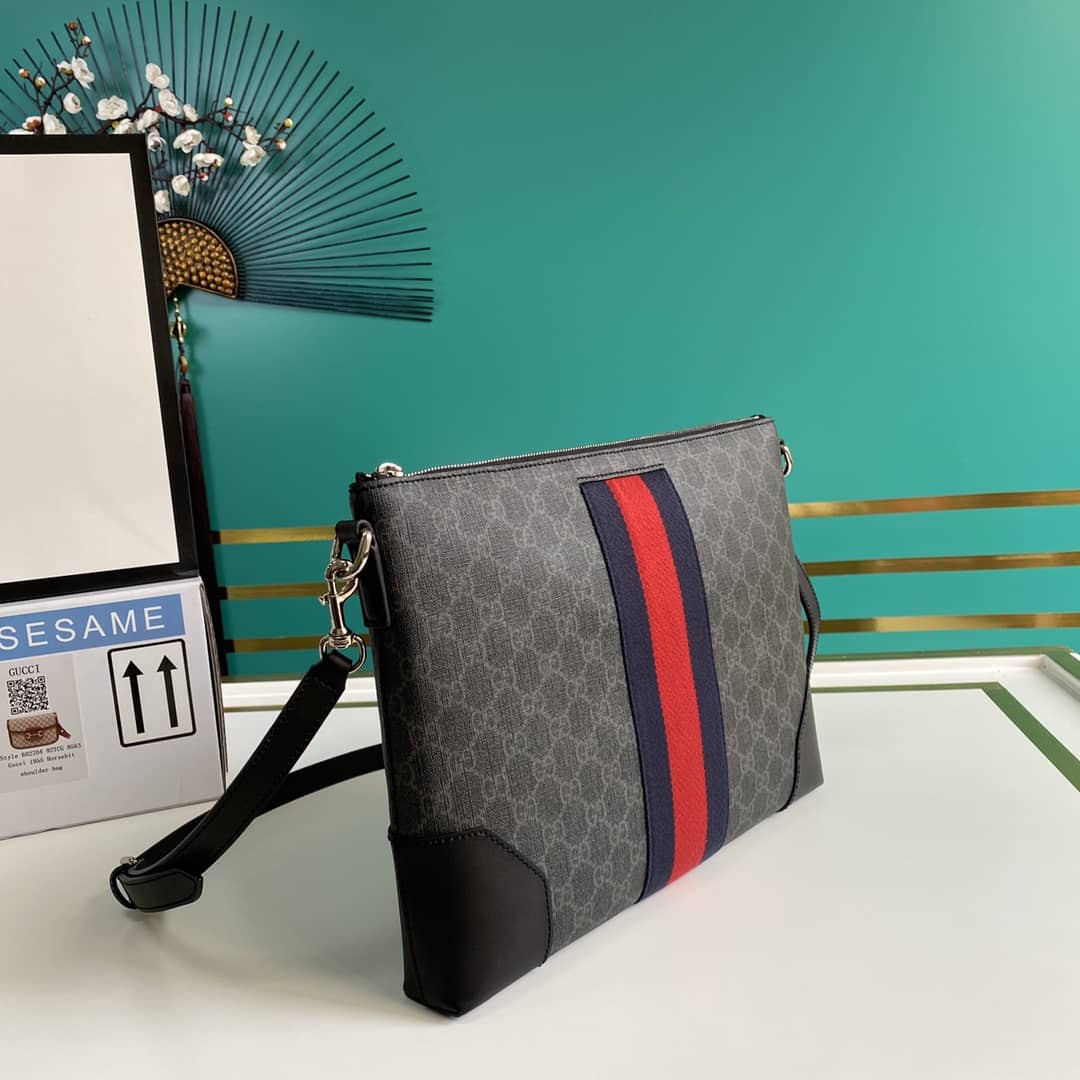 Gucci Supreme GG Messenger Shoulder Bag Replica 474139