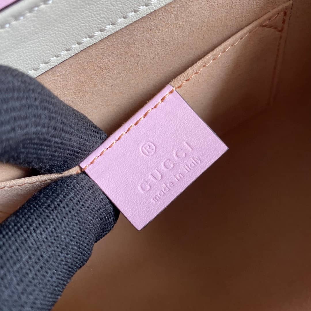 Gucci Padlock Small GG Chain Shoulder Bag Replica Pink 409487