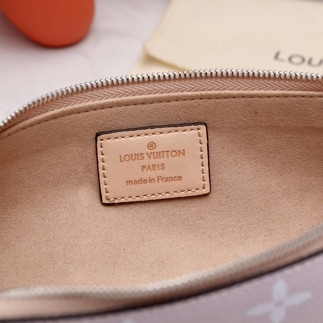 Louis Vuitton Pencil Pouch Elizabeth Monogram Canvas Replica Pink GI0009