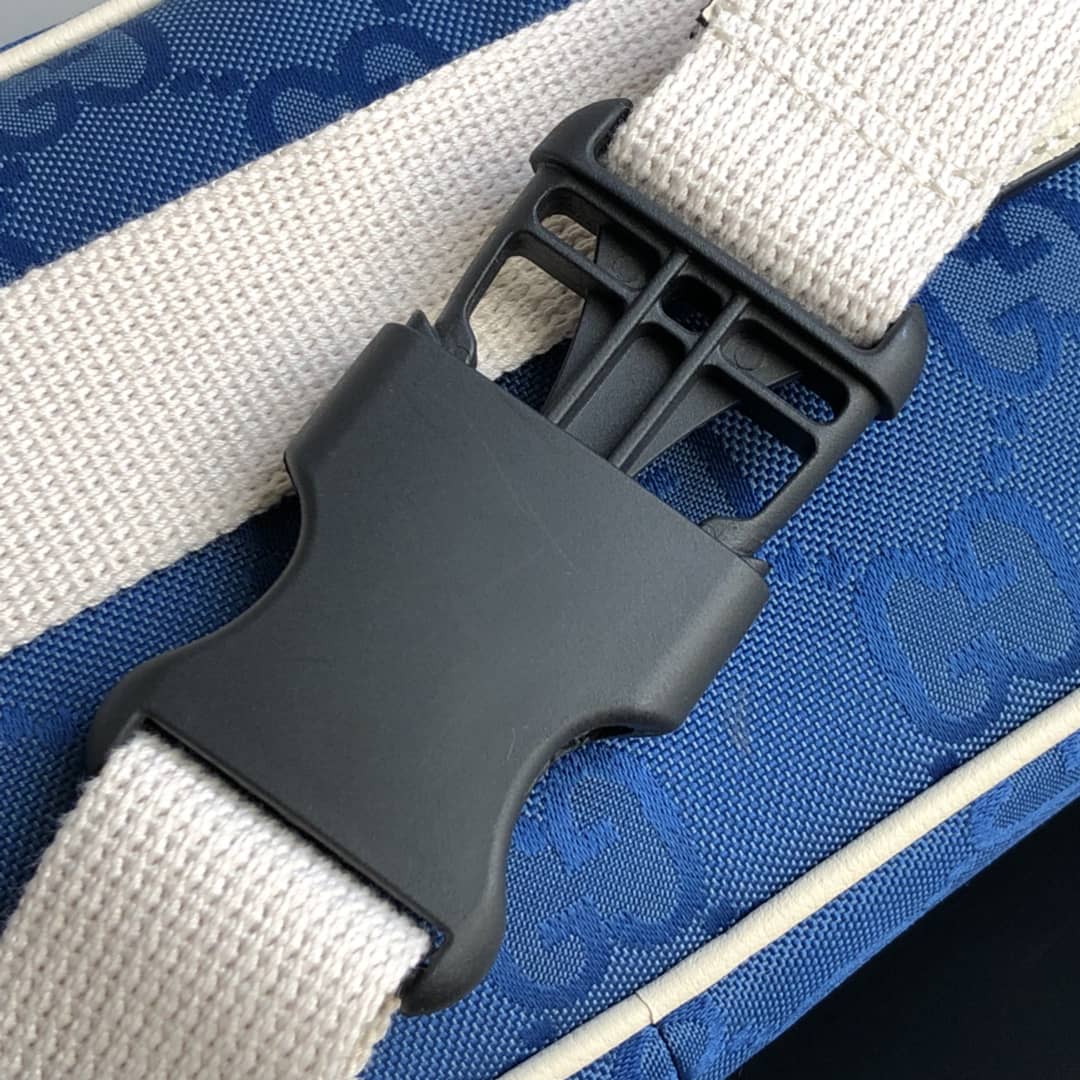 Gucci Off The Grid GG Belt Bag Replica Blue 631341