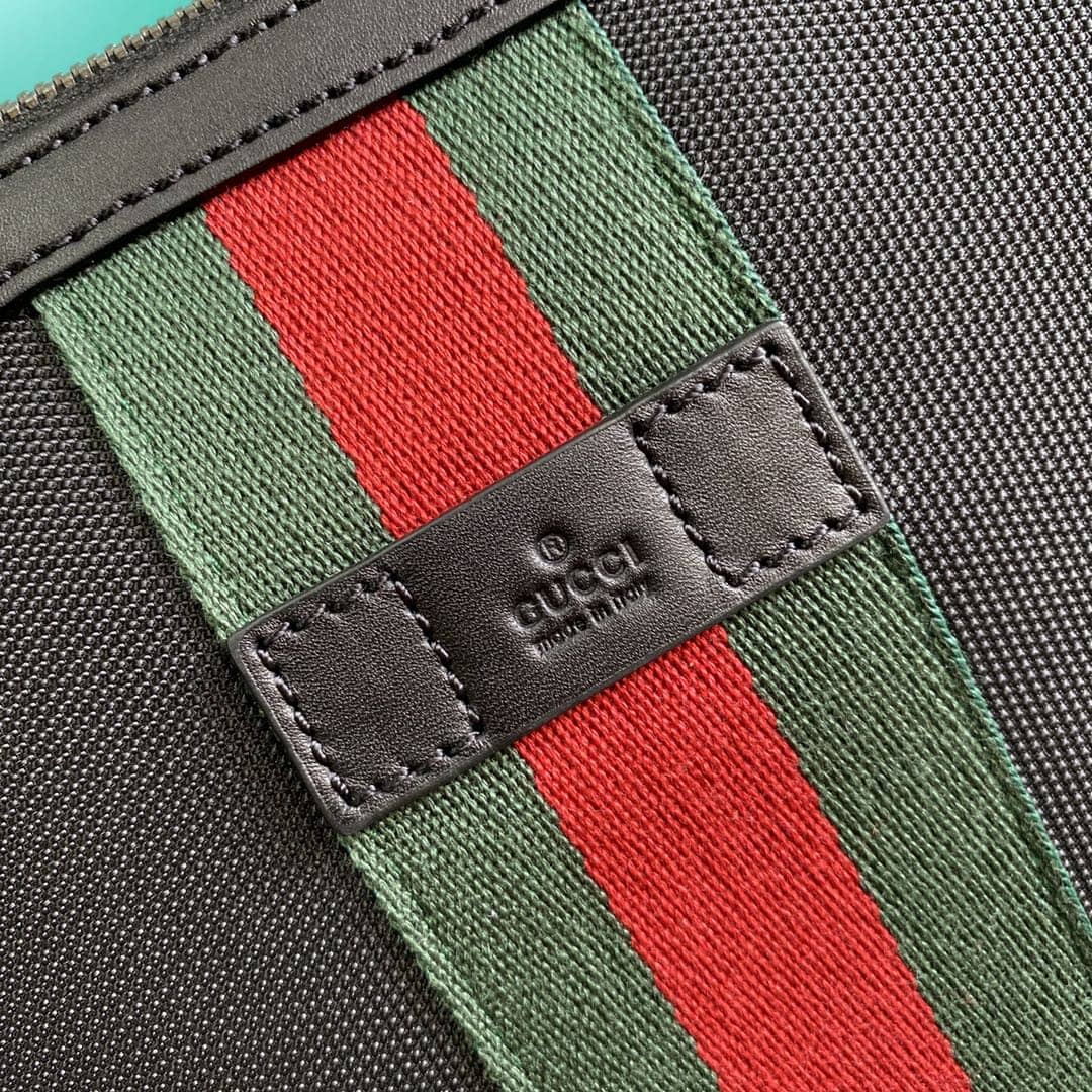 Gucci Web GG Supreme Flat Messenger Bag Replica 471454