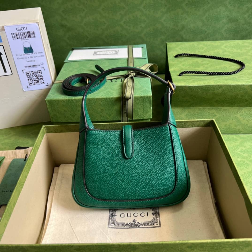 Gucci Jackie 1961 Mini Hobo Bag Black 637091 Replica