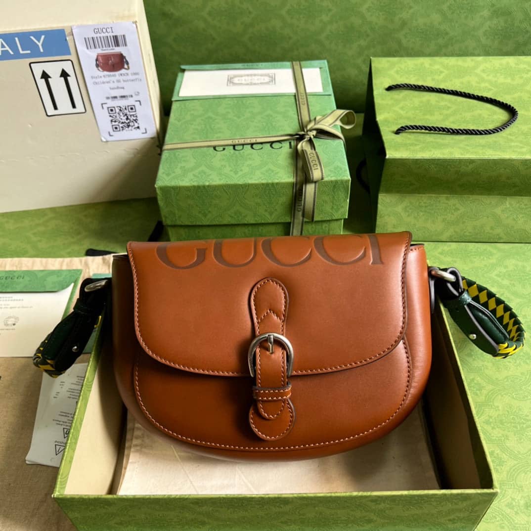 Gucci Logo-print Leather 679540 Replica Shoulder Bag