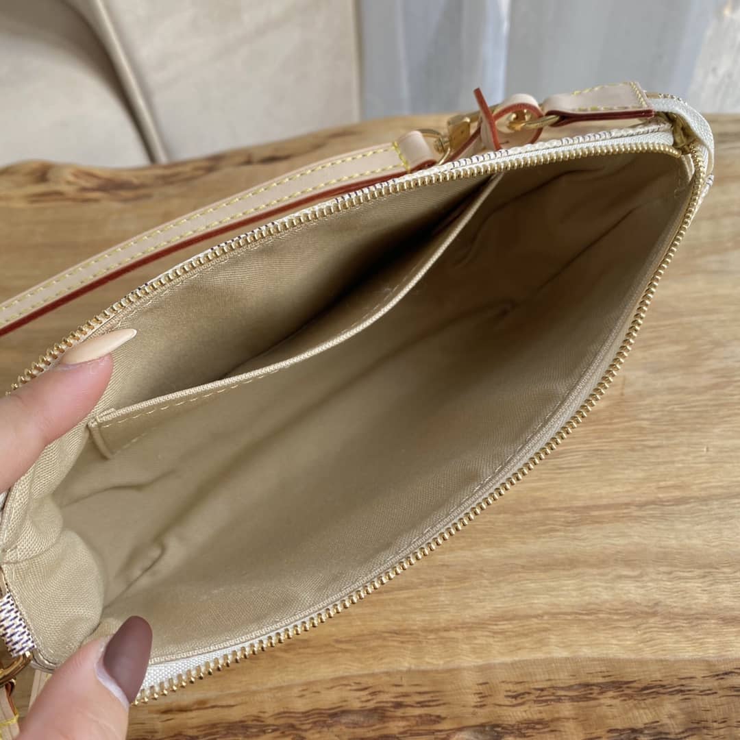 Louis Vuitton Pochette Dupe Damier Azur  Accessories M51980 Gray