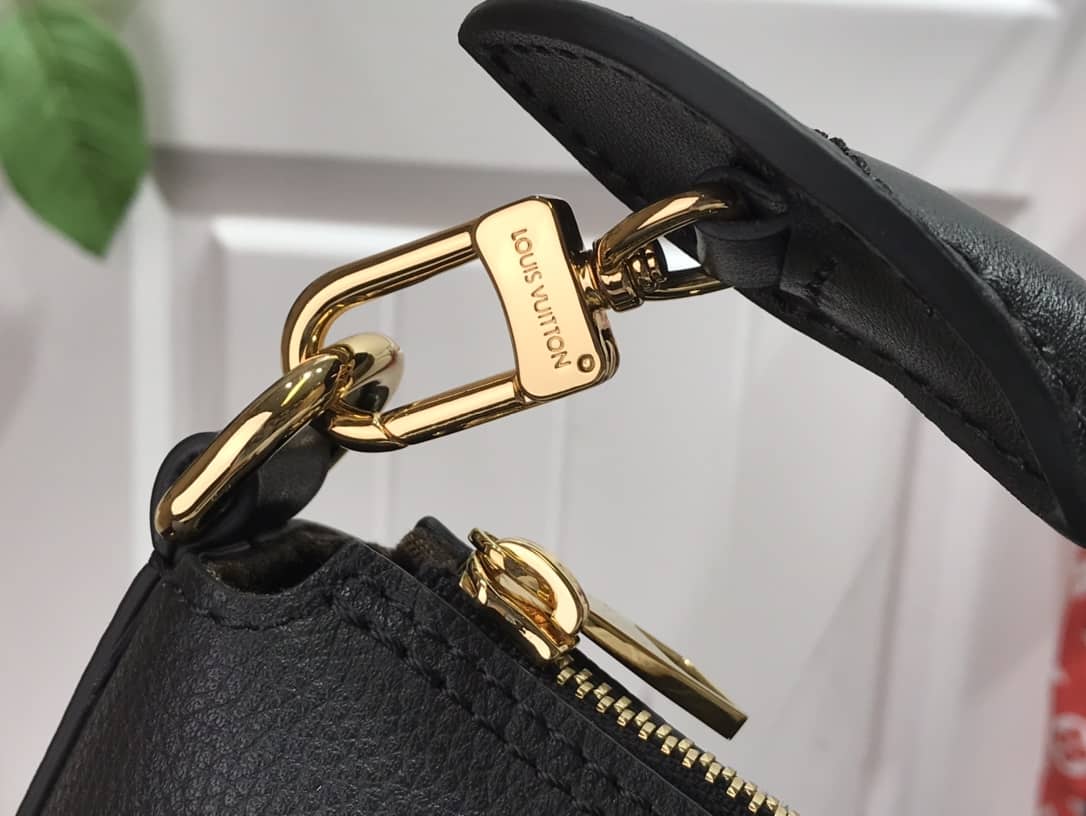 Louis Vuitton Cruiser PM Calfskin Leather Replica Bag Black M57934