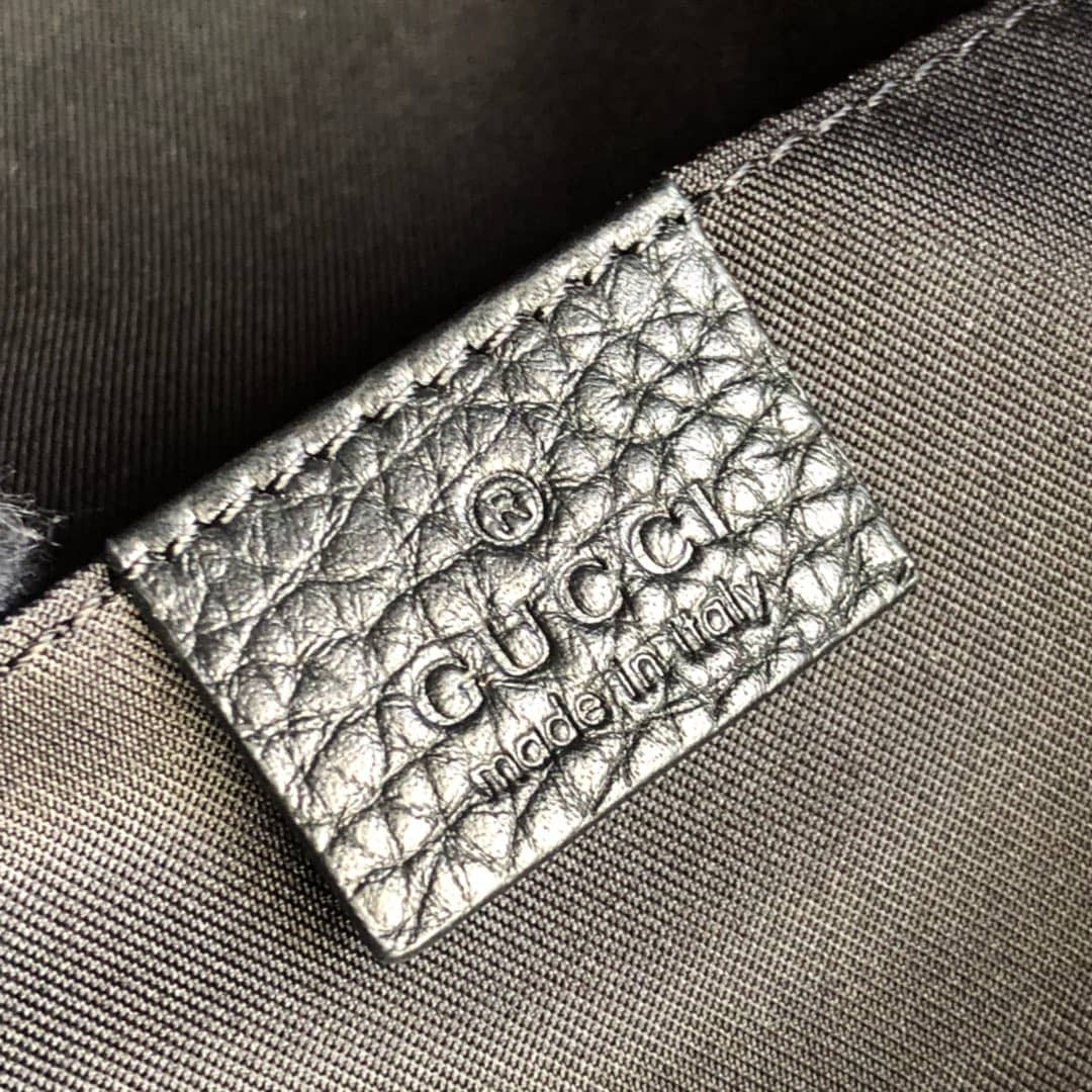 Gucci GG Supreme Belt Bag Replica Black 449132