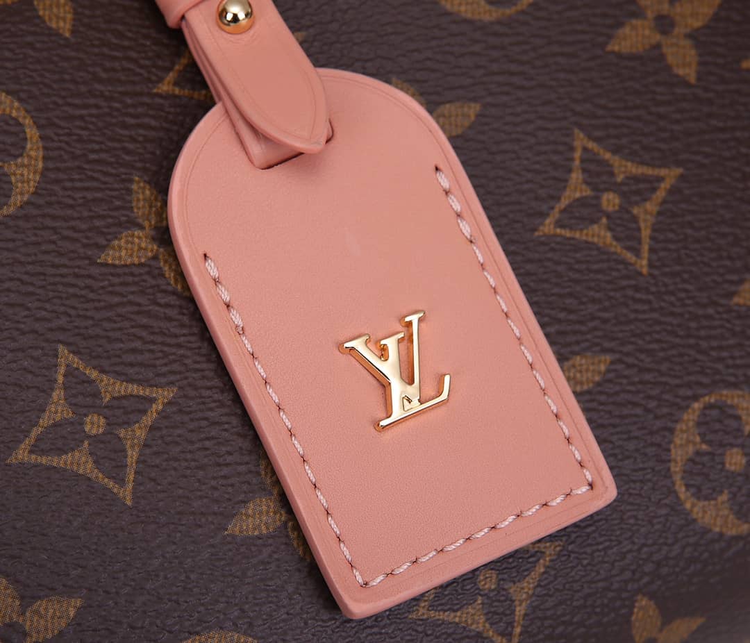 Louis Vuitton Petite Malle Souple Monogram Bag Replica Pink M45571