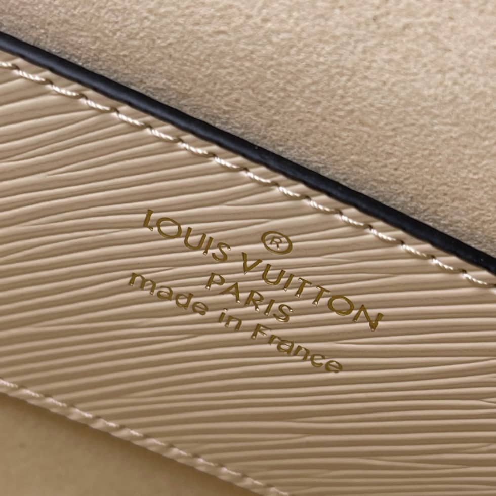 Louis Vuitton Twist MM Epi Grained Leather White M59403 Replica Crossbody Bag