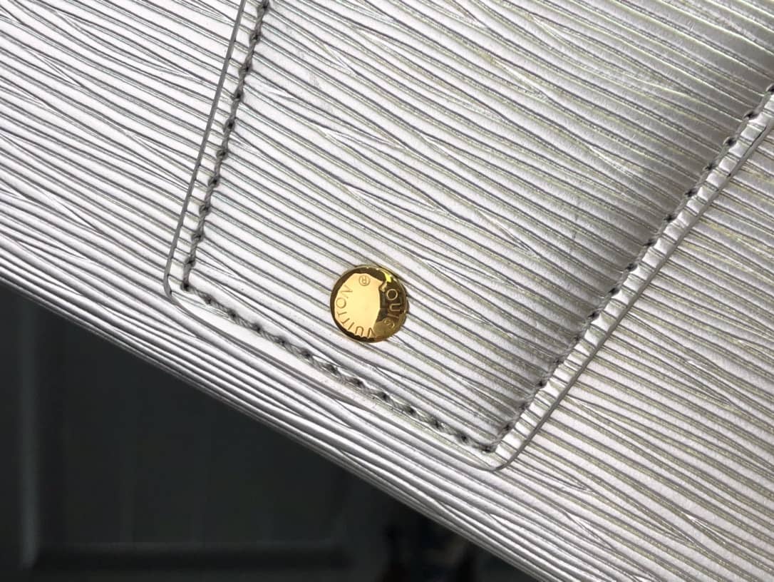 Louis Vuitton Epi Leather Padlock On Strap Replica Bag Silver M80819