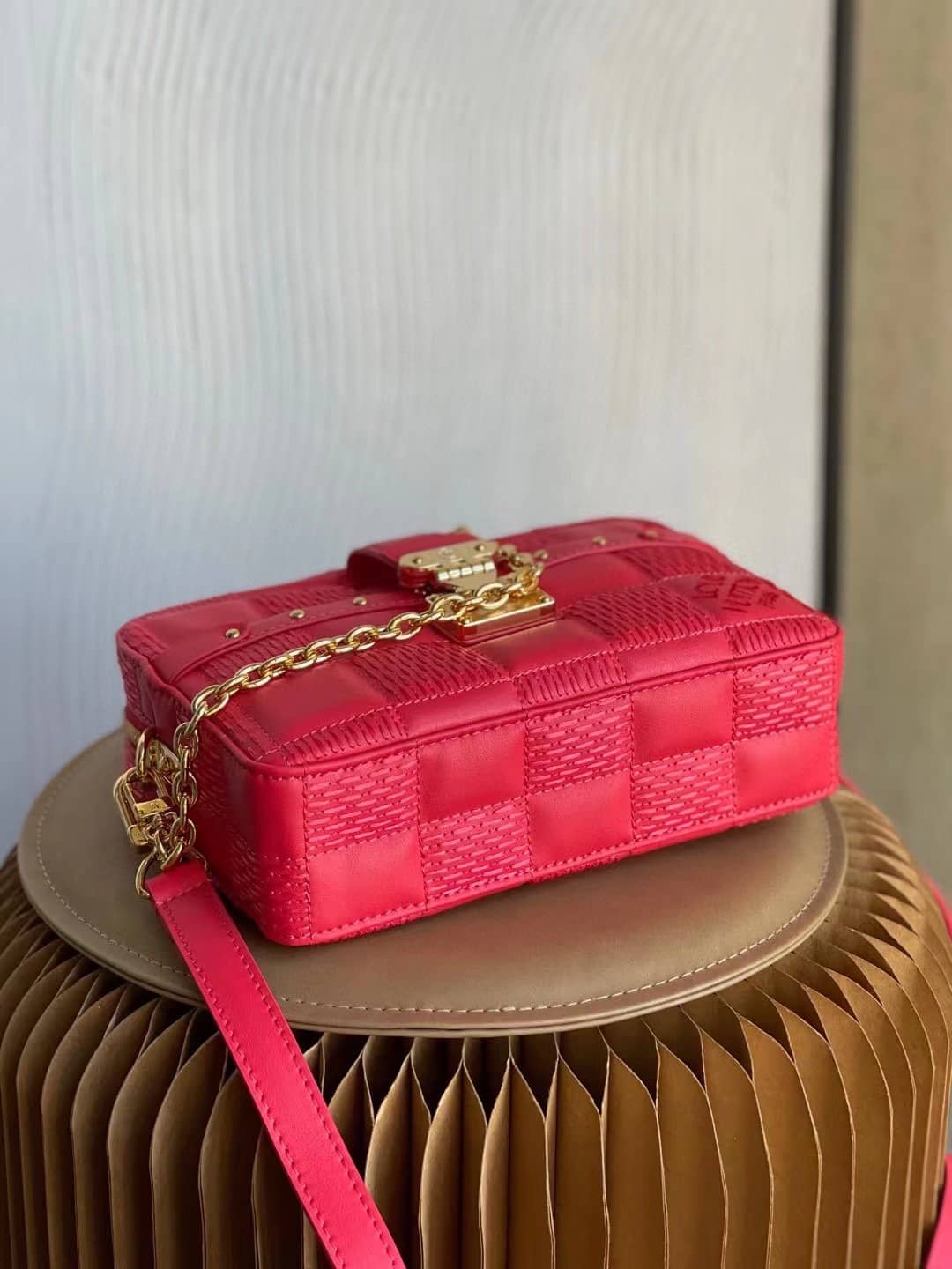 Louis Vuitton Troca PM Red M59118 Replica Crossbody Bag