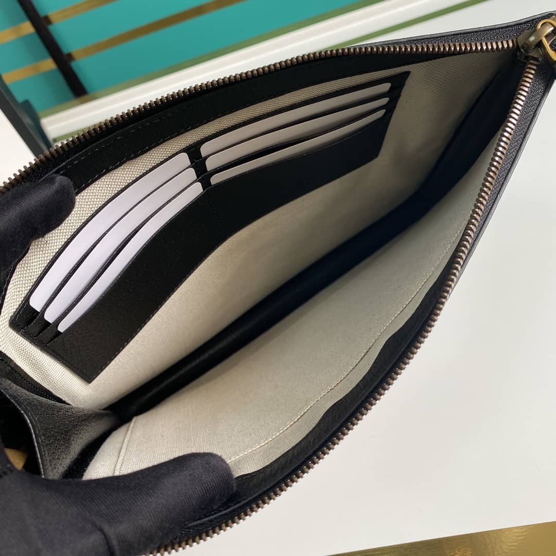 Gucci Marmont GG Leather Pouch Replica 547077