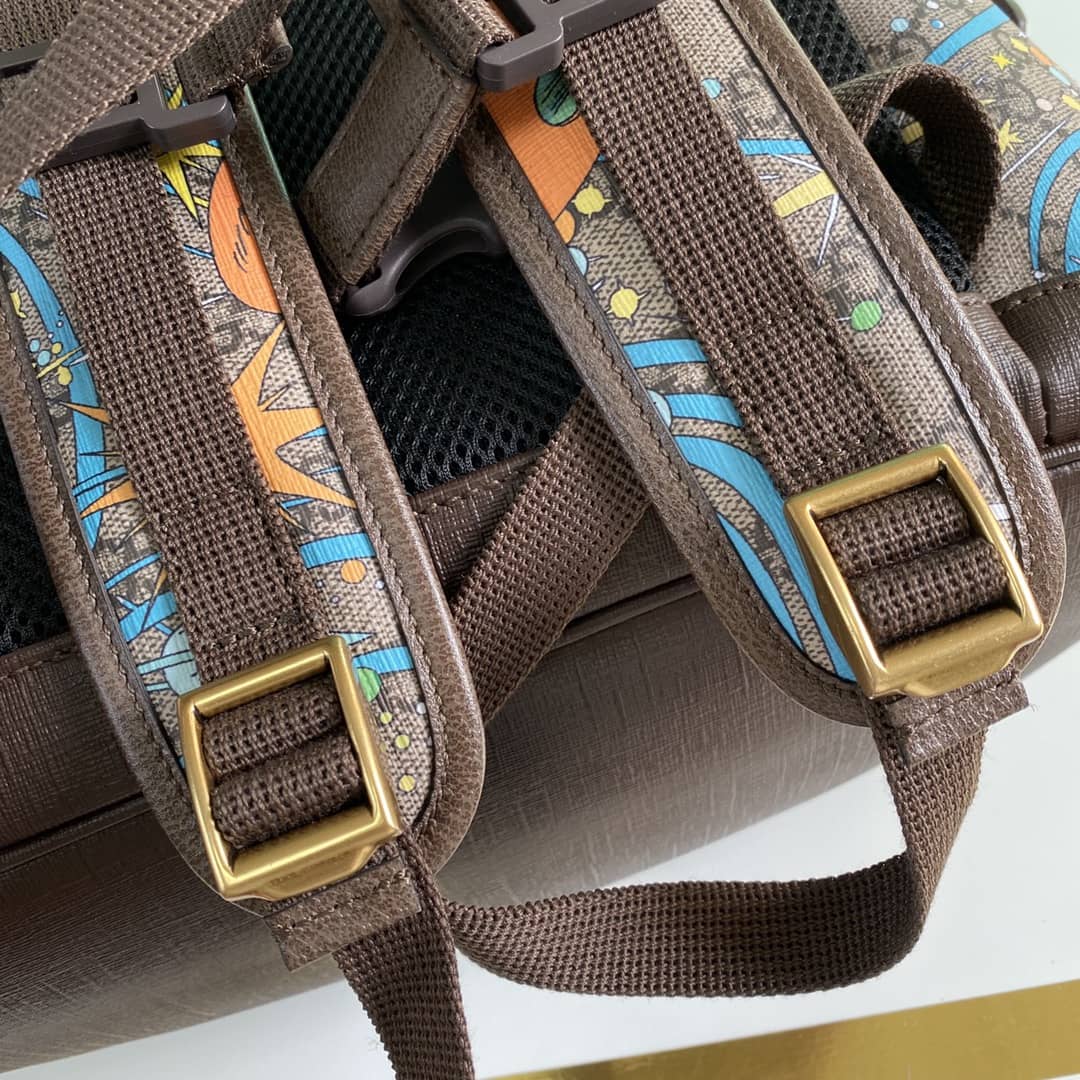 Gucci Disney X Gucci Donald Duck Medium Backpack Replica 645051