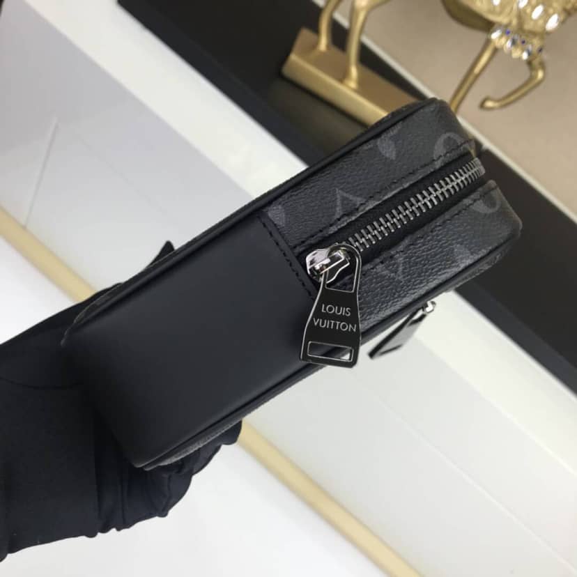 Louis Vuitton PM Monogram Eclipse Trousse Toilette Replica Pouch M43384