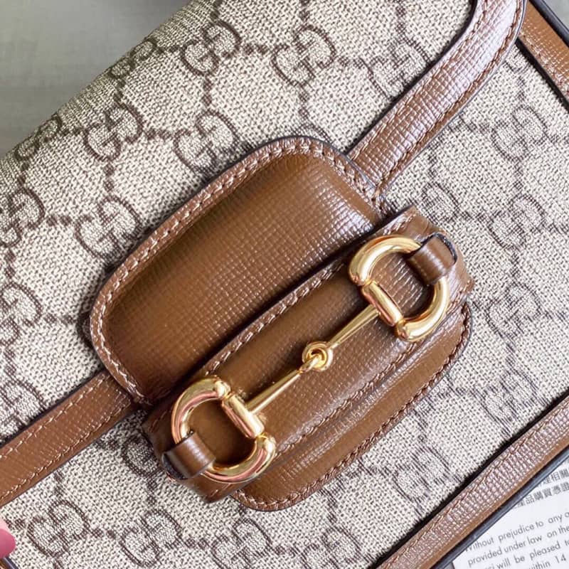 Gucci Horsebit 1955 Mini Bag Replica Brown 658574