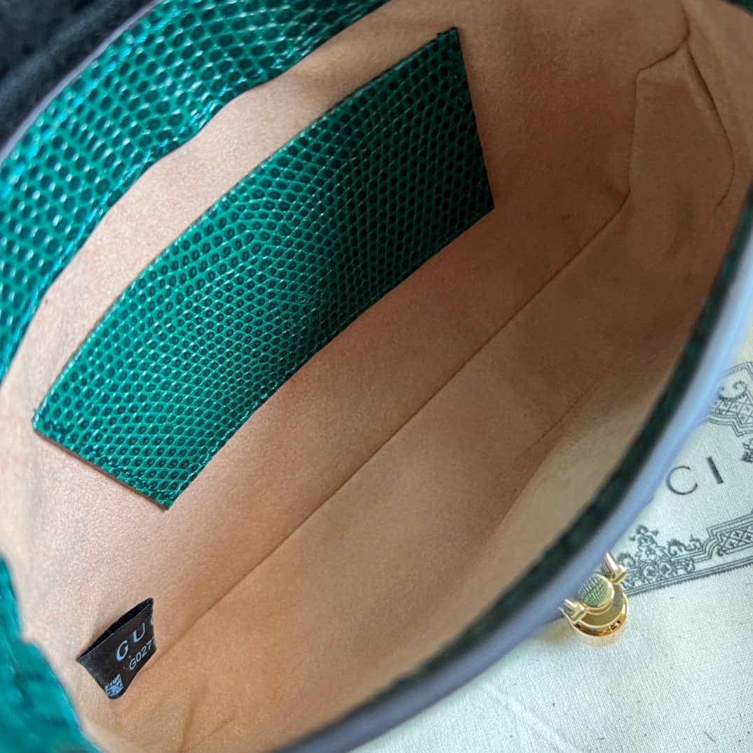 Gucci Jackie 1961 Mini Shoulder Bag Green 675799 Replica