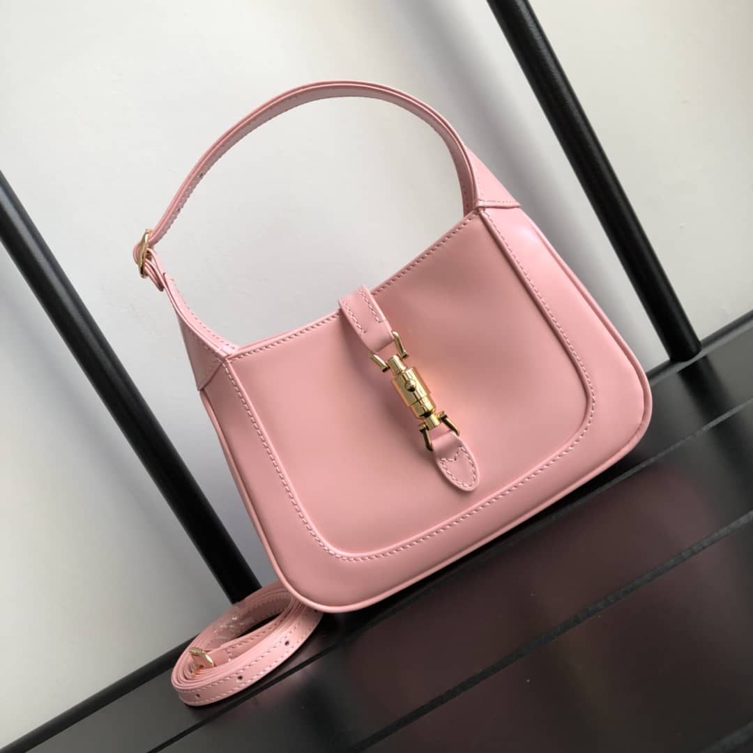 Gucci Jackie 1961 Mini Shoulder Bag Replica Pink 637092