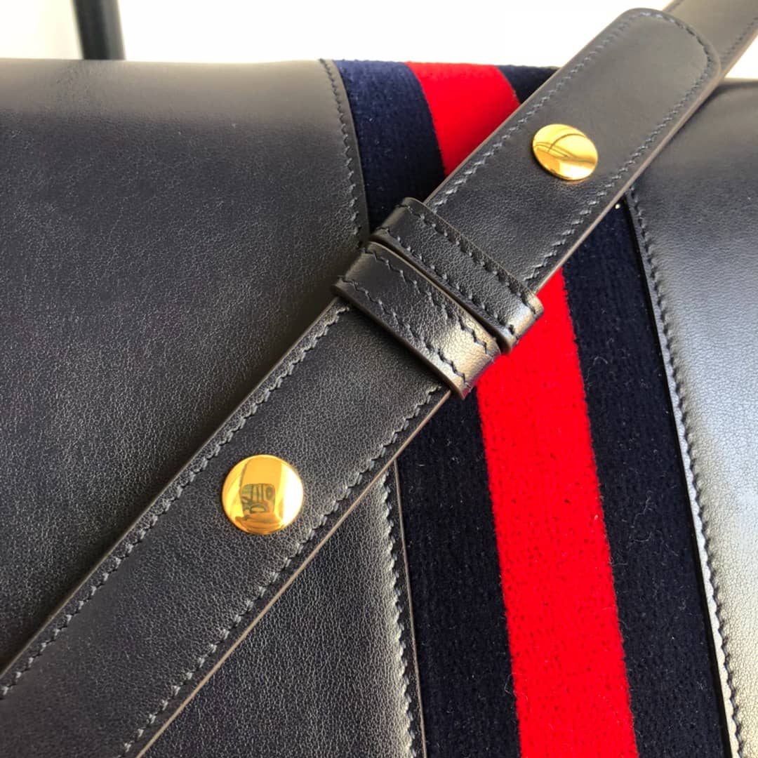Gucci Horsebit 1955 Shoulder Bag Replica Blue 602204