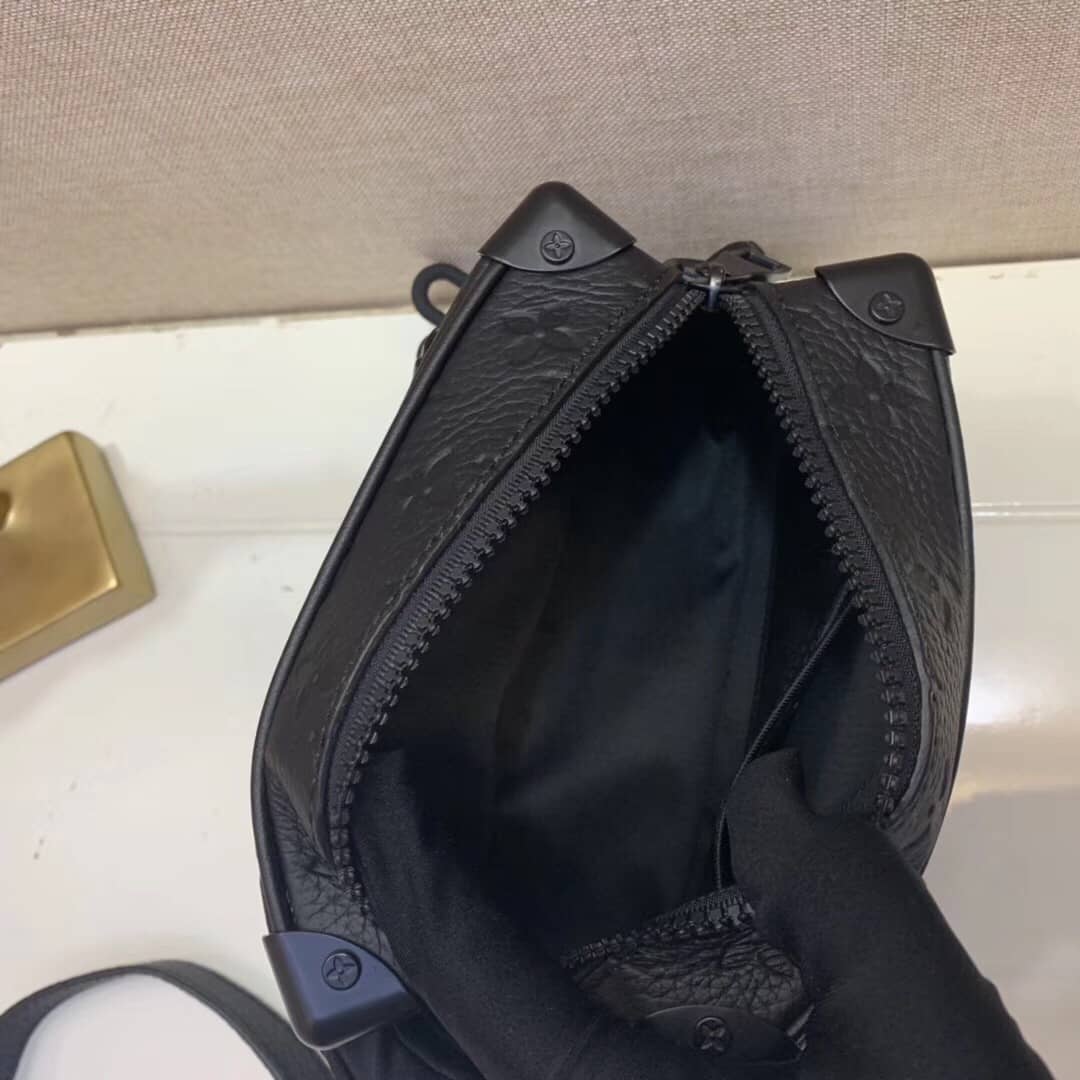 Louis Vuitton Monogram Taurillon Mini Soft Trunk Replica Bag M55702