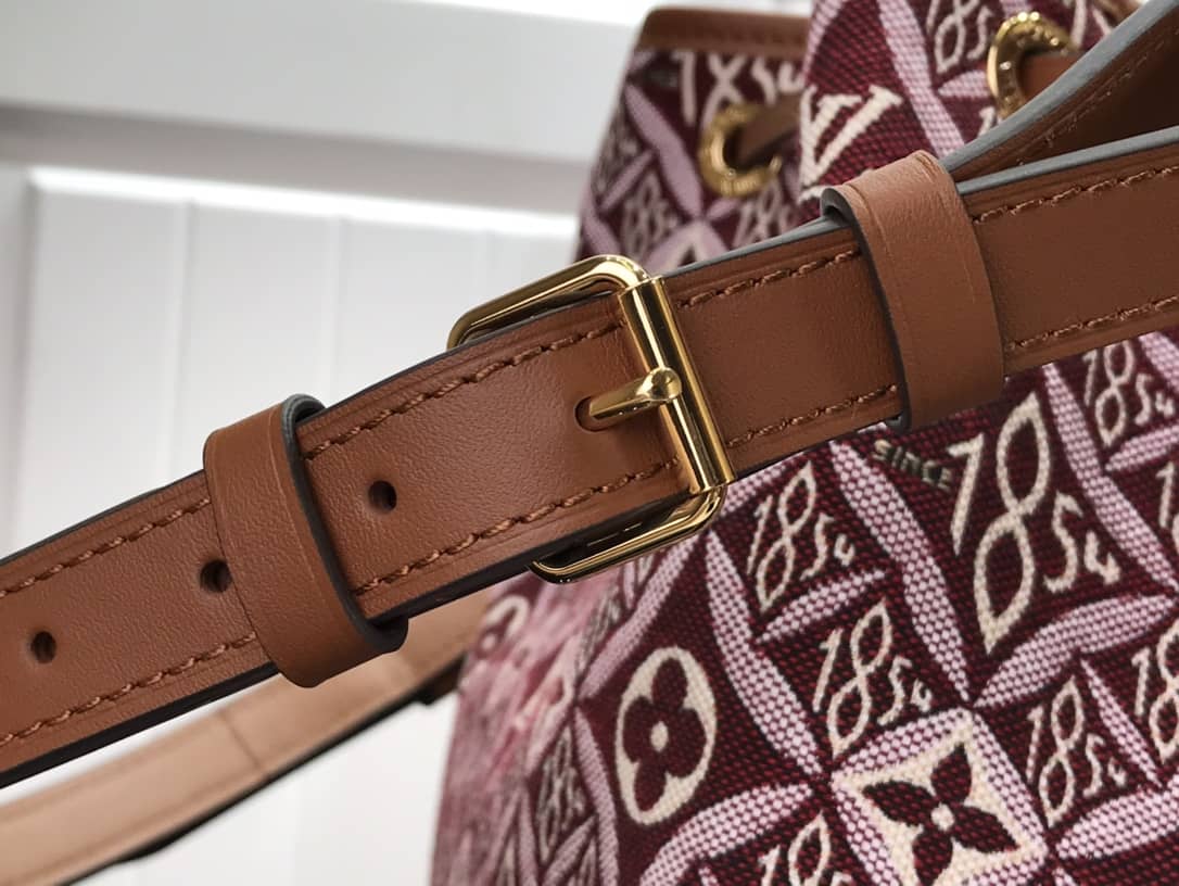 Louis Vuitton Monogram Jacquard Since 1854 Petit NOE Replica Bag M57154