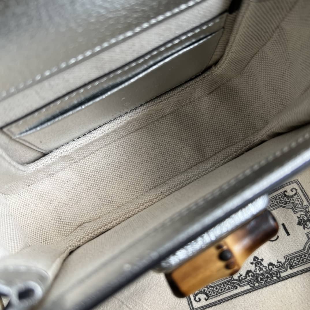 Gucci Bamboo 1947 Mini Top Handle Shoulder Bag 686864 Replica