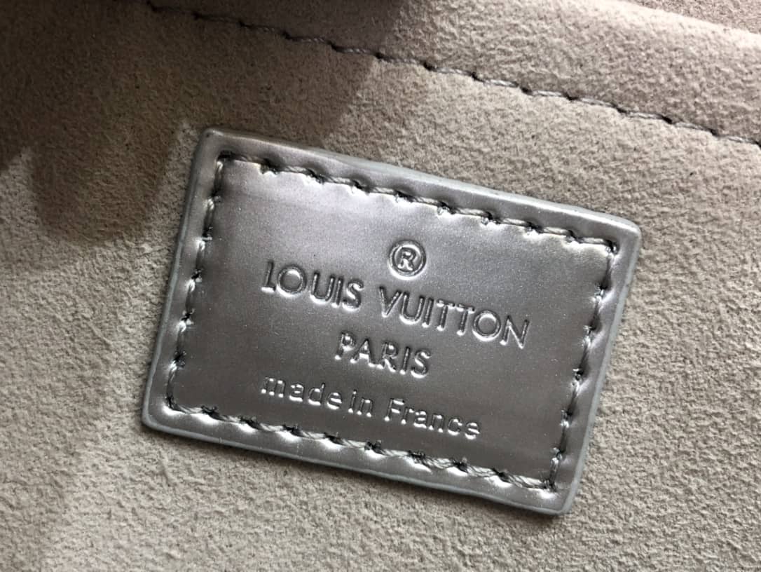 Louis Vuitton Epi Leather Padlock On Strap Replica Bag Silver M80819