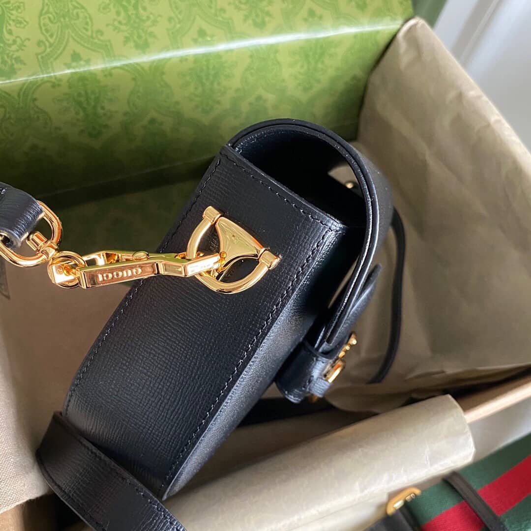 Gucci Horsebit 1955 Mini Bag Replica Black 658574