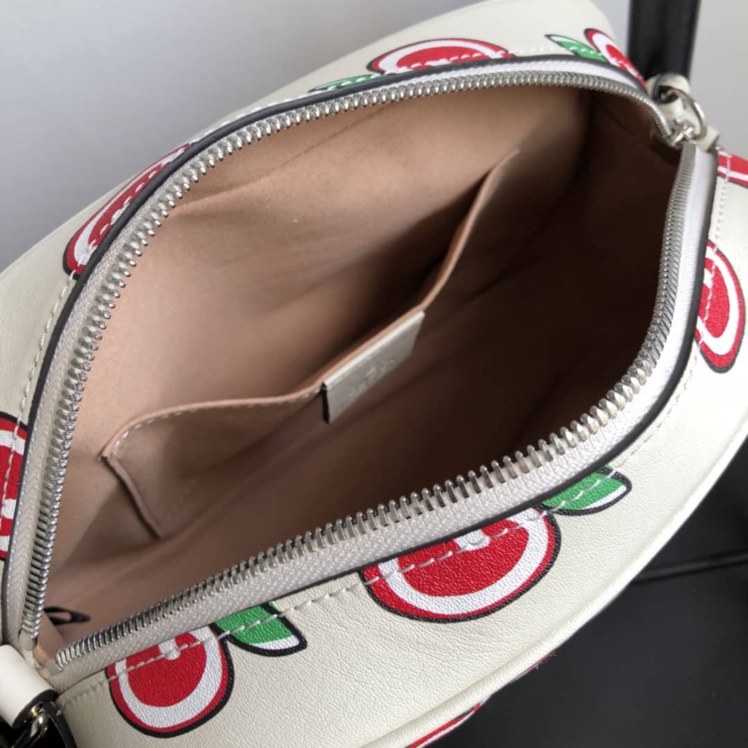 Gucci Handbag Dupes Marmont Small Shoulder Handbag Camera Bag Replica White 447632