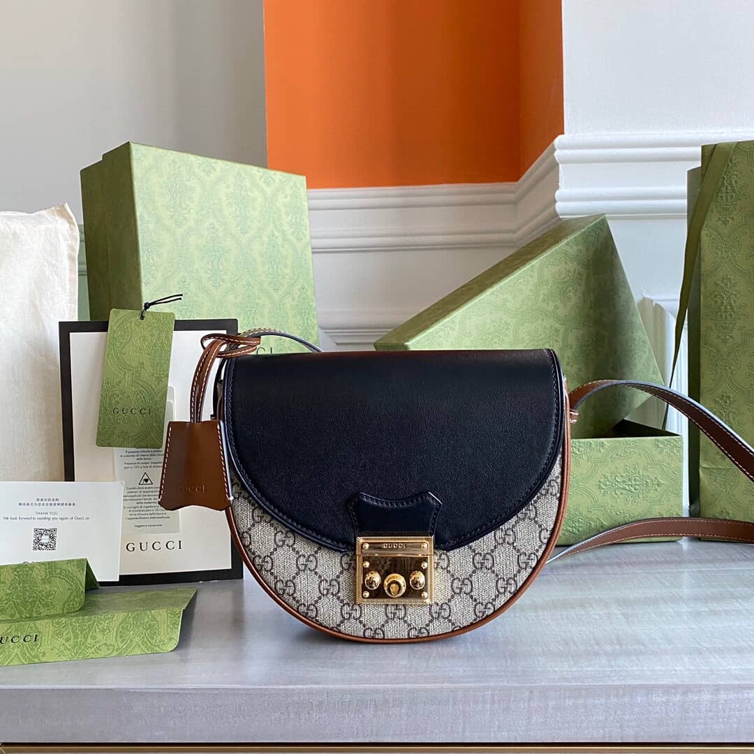 Gucci Padlock Small Shoulder Bag Replica Black 644524