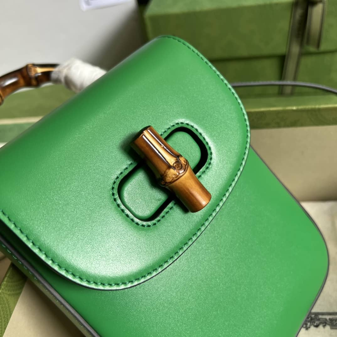 Gucci Bamboo Mini Crossbody Handbag 702106 Replica