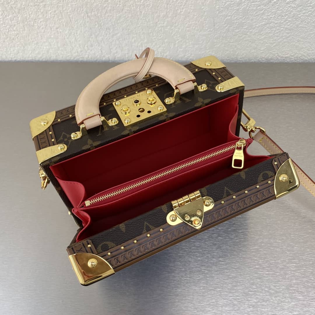 Louis Vuitton Monogram Canvas Cruise Trunk Box Replica 40672M