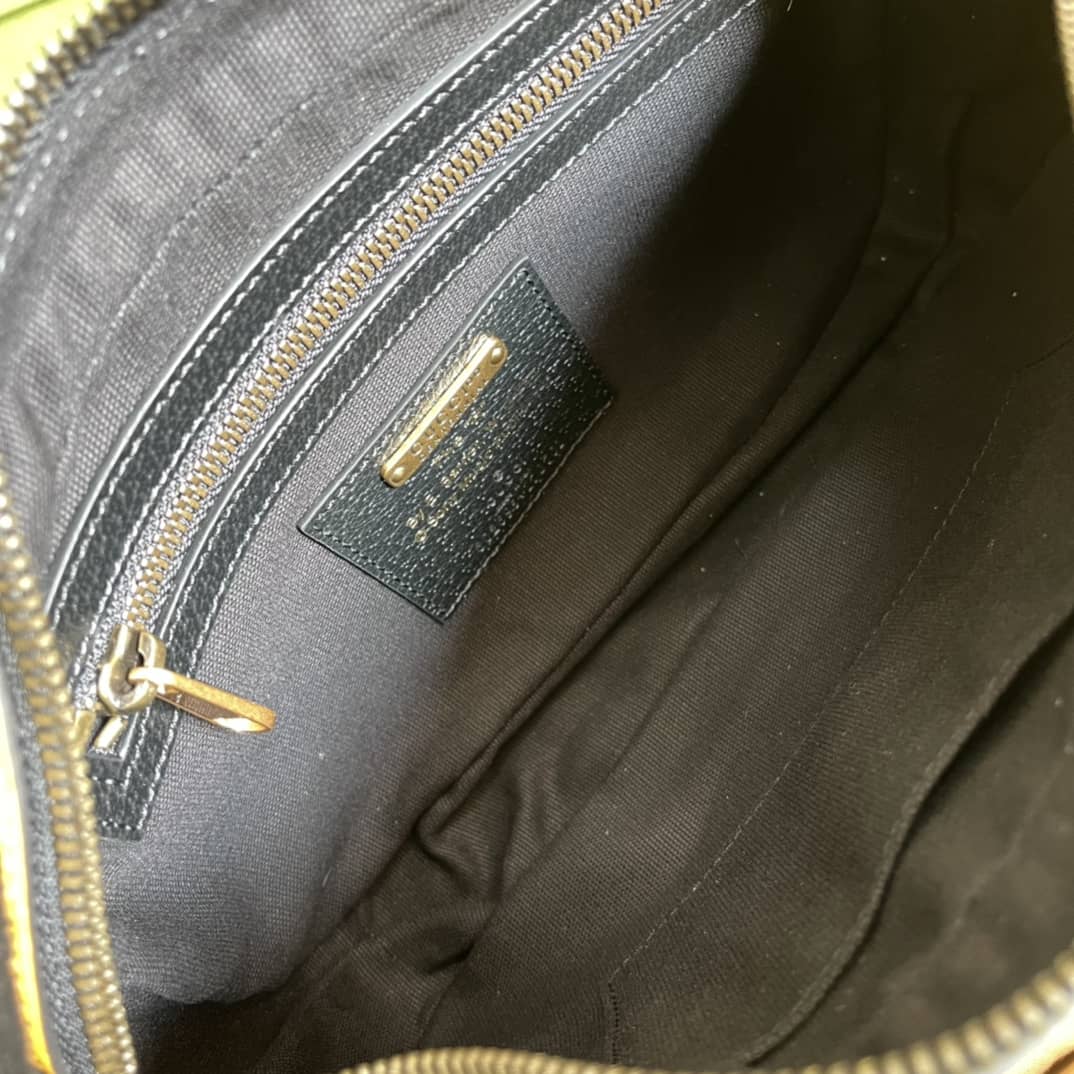 Gucci Disney Supreme GG Canvas Leather Belt Bag Replica 602695