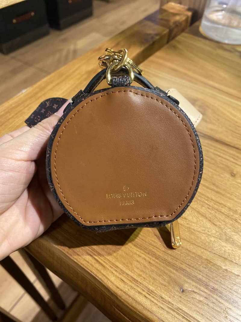 LV Bag Charm Dupe Puppy Supple Key Holder Hat Box  M80254(ColaReps)