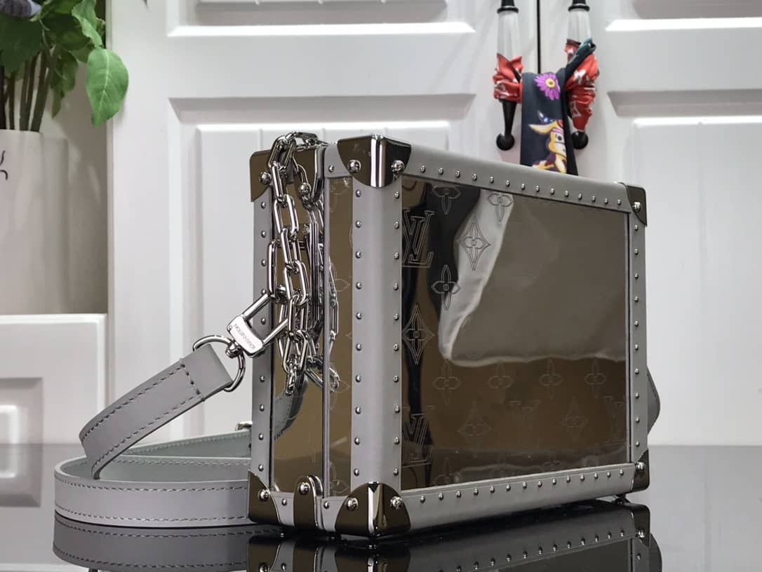 Louis Vuitton Monogram Replica Clutch Box Yellow M20233