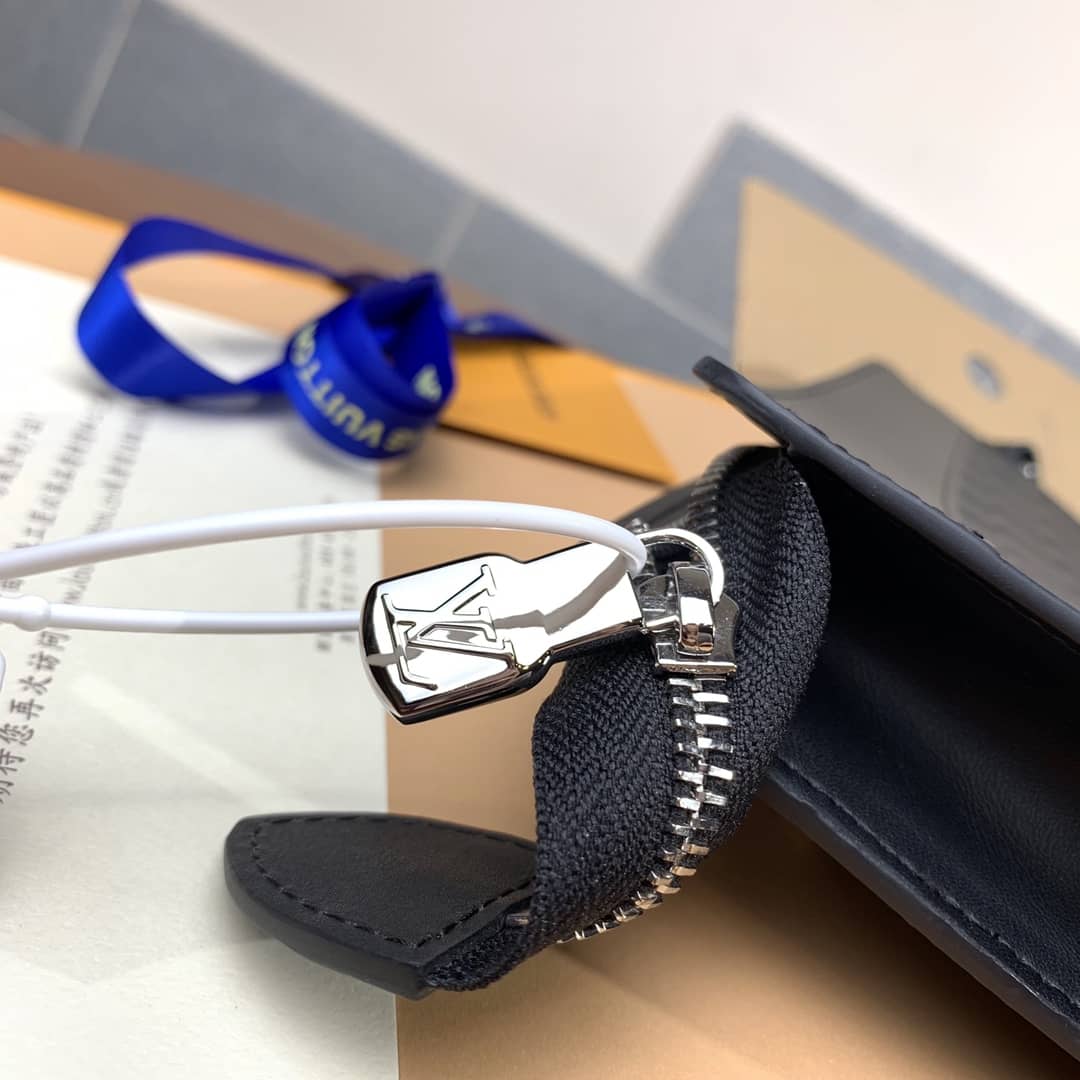 Louis Vuitton Damier Graphite Standing Pouch Replica Black N60448