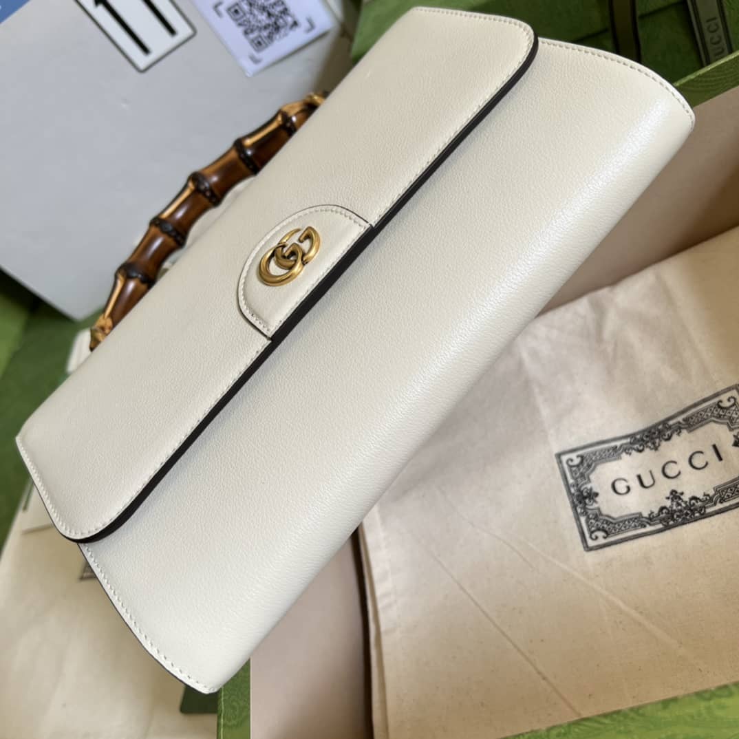 Gucci GG Large Top Handle Bag With Bamboo 675795 Replica