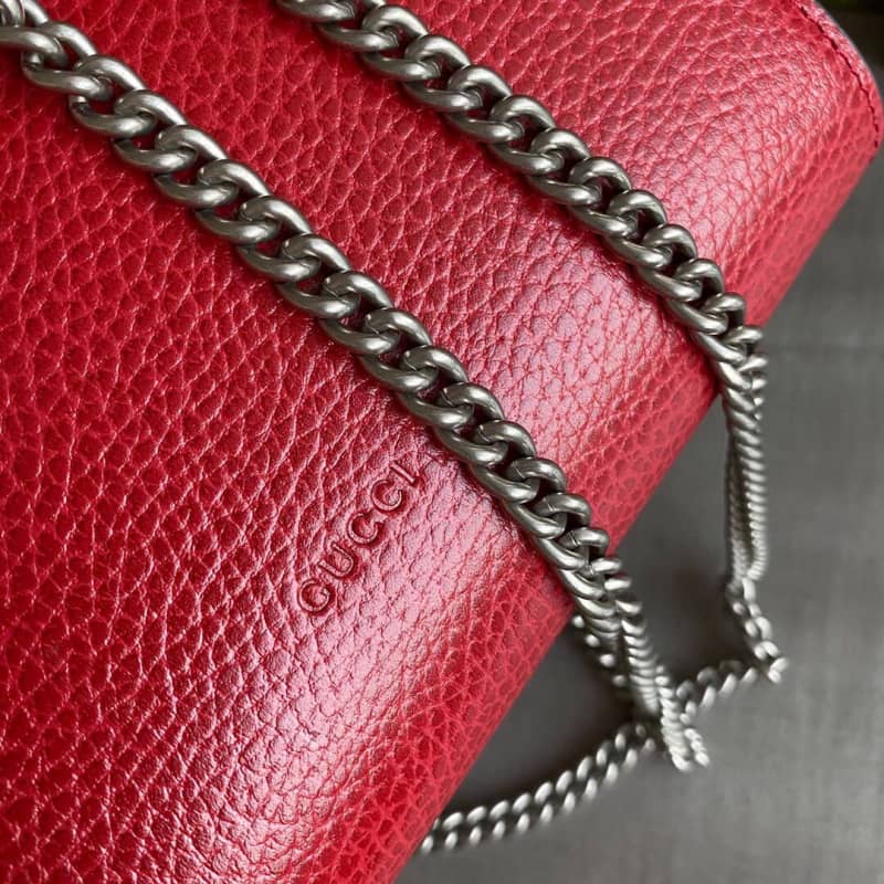 Gucci Dionysus Chain Wallet Shoulder Bag Replica Red 401231