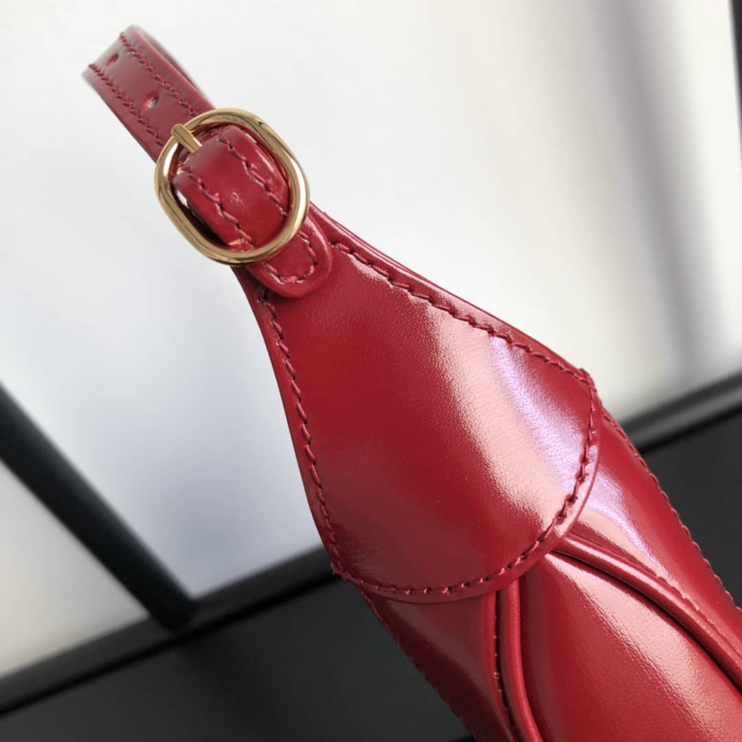 Gucci Jackie 1961 Mini Shoulder Bag Replica Red 637092