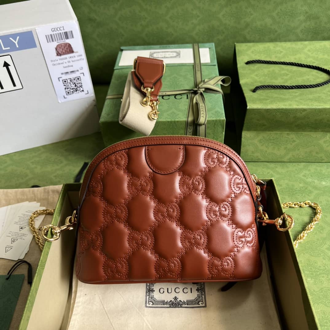 Gucci GG Matelassé Leather Mini 702229 Replica Shoulder Bag