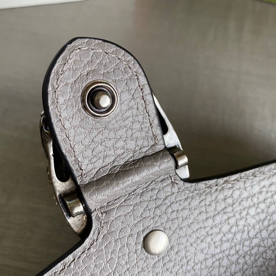 Gucci Dionysus GG Supreme Super Mini Bag Replica Gray 476432