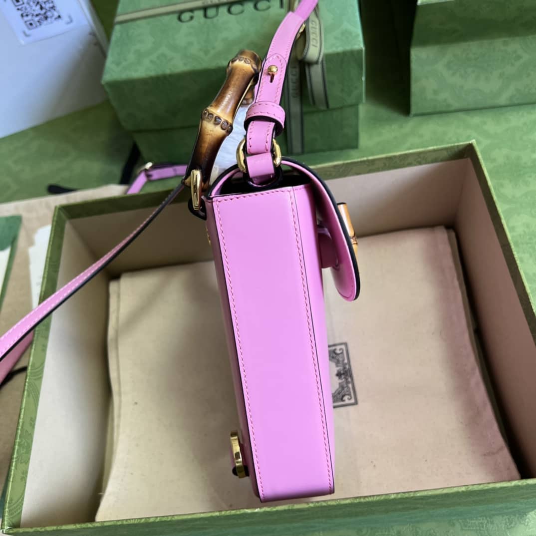 Gucci Bamboo Mini Crossbody Handbag 702106 Replica
