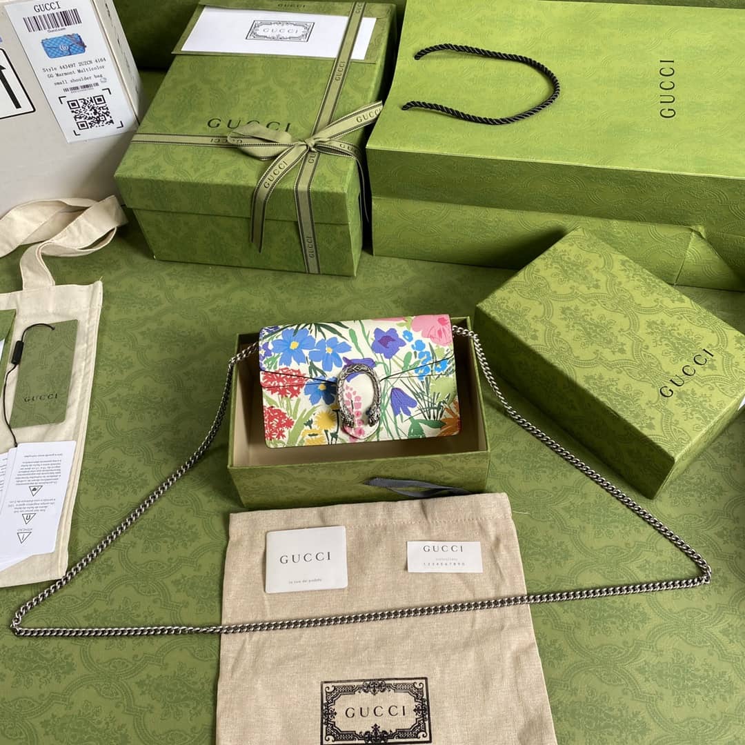 Gucci Dionysus GG Supreme Mini Crossbody Bag Replica 476432