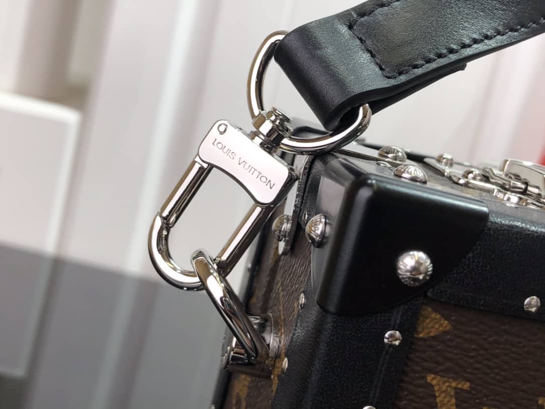 Louis Vuitton Monogram Massacar Canvas Clutch Box Replica